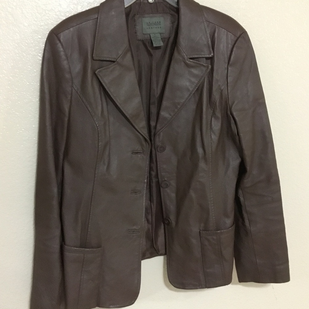 Leather Coat